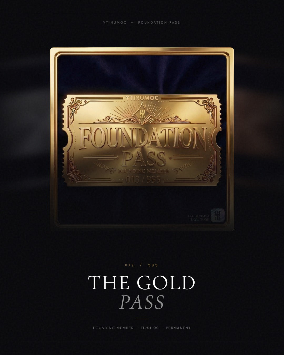 Gold Foundation Pass — Aspiration